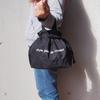 At First Lunch Drawstring Large Colors AF6351 Bag, Black, Size,
