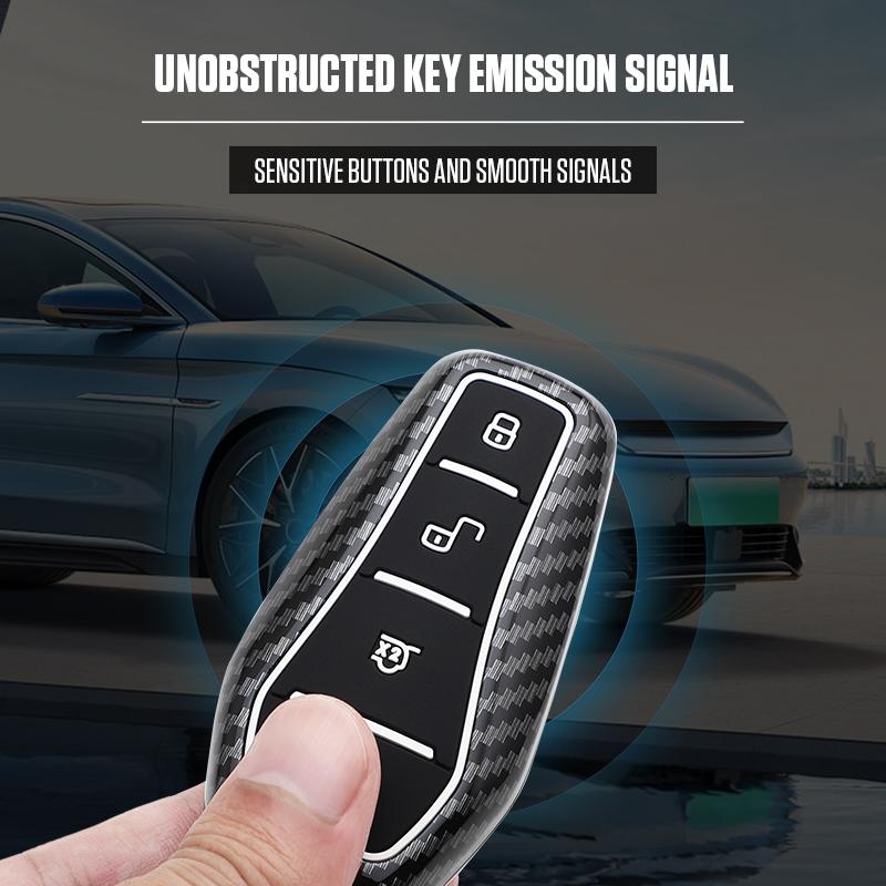 Interior Mouldings Car Remote Key Case Cover Protect Shell Bag For BYD Song PRO Qin Plusdmi Atto 3 Han EV Max Tang DM Dolphin Ac