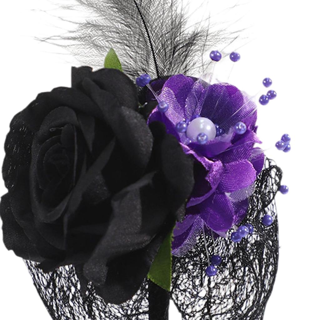 Wrist Corsage Bride Bridesmaid Bouquet DIY Dark Romantic Wedding Decoration