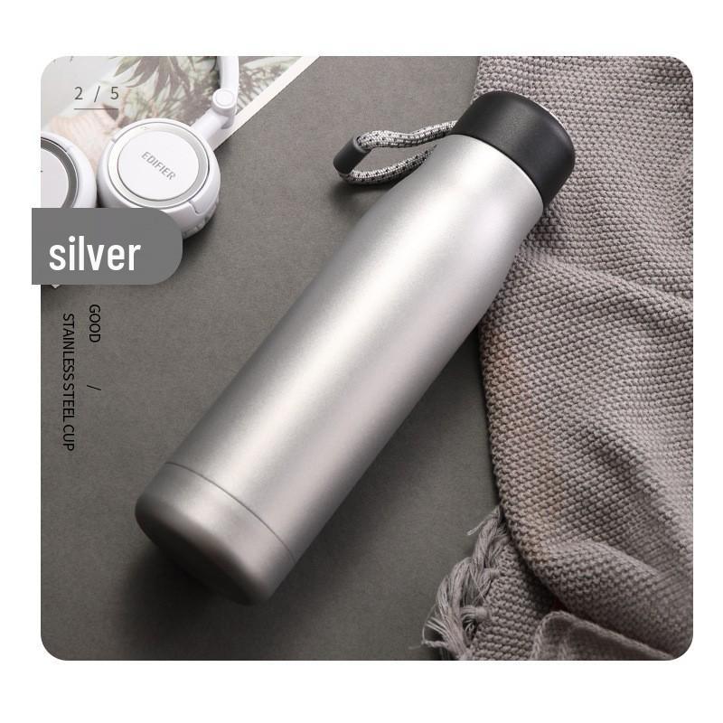 Large Capacity Insulated Water Bottle - Portable Thermos for Sports, Fitness & Outdoor Activities - Suitable for Men, Women & Children