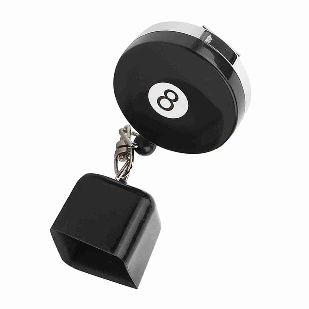 Retractable Billiard Pool Cue Chalk Holder Protective Cover Accessory Portable