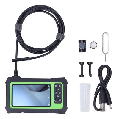 Endoscope Camera IP67 Waterproof 4.3in 8mm Lens 1080P Bending Borescope for Maintenance