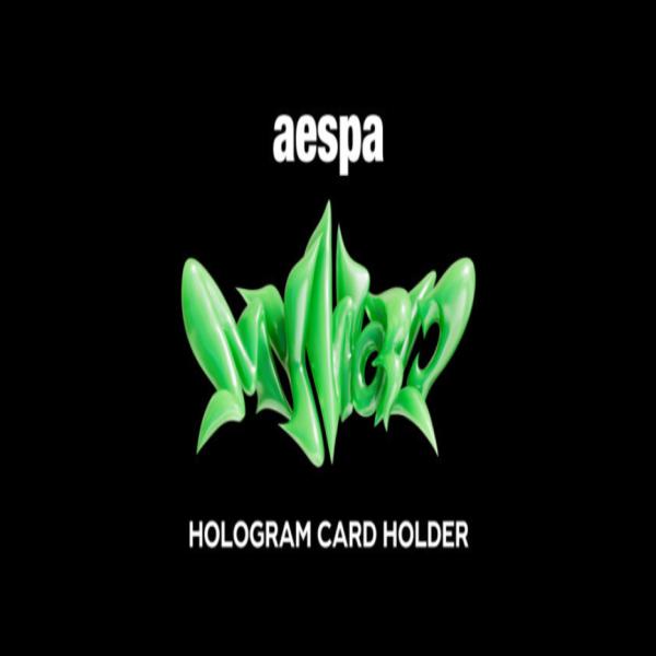 aespa Kartenhalter MY WORLD KPOP IDOL Waren + Fotokarte 1 Stück