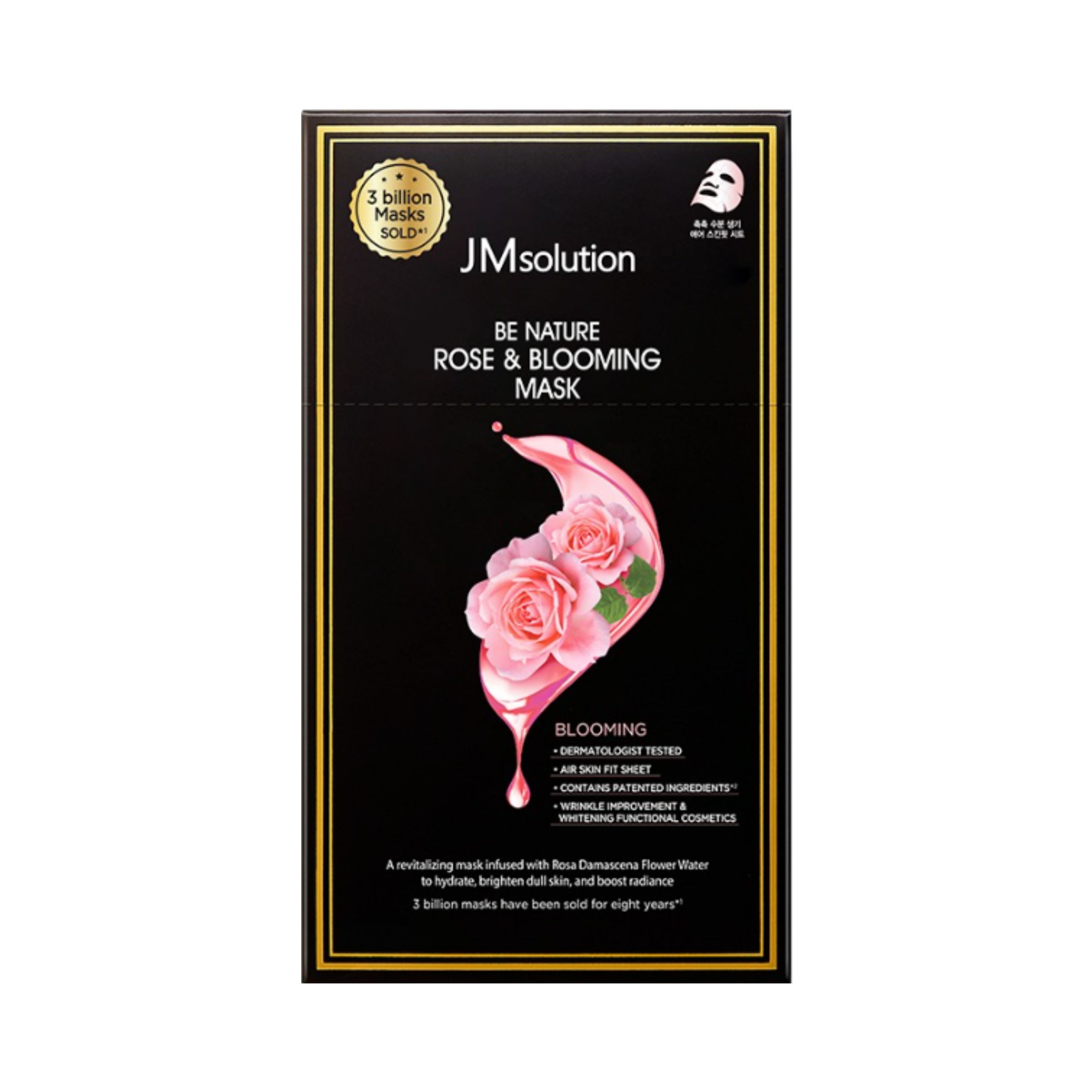 JMsolution Be Nature Rose & Blooming Mask 24ml x 10ea