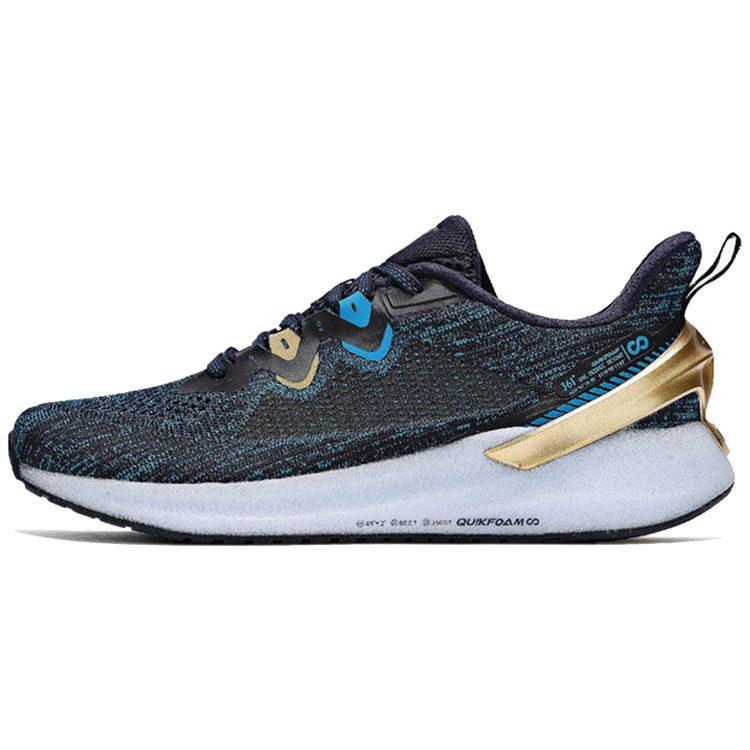 361 QU!K Energy Reversal Mens Running Shoes 'Black Gold' 572022288-7