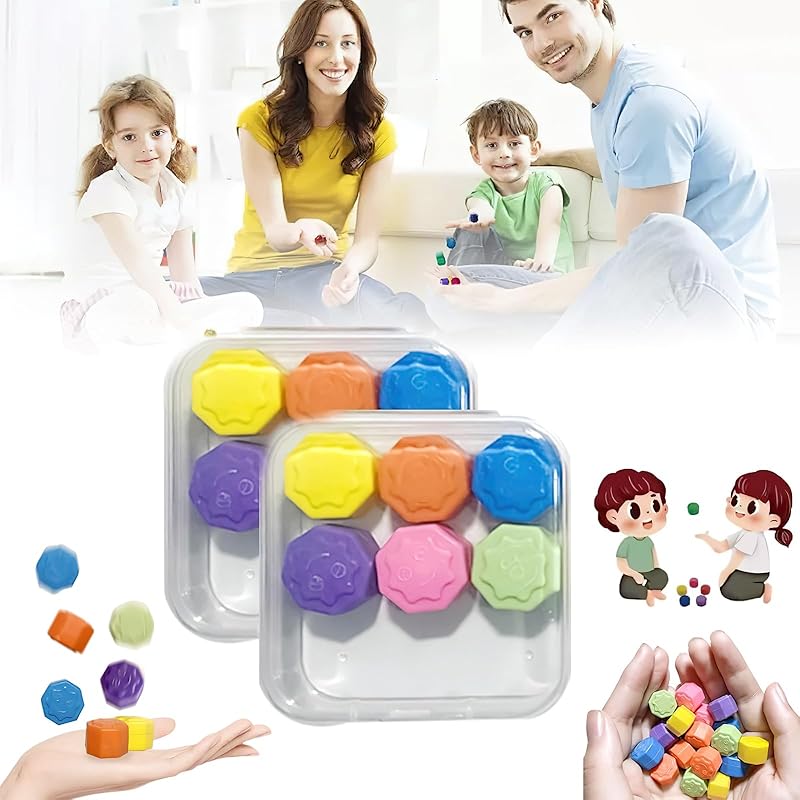 

Kongi game stone picking game 12 pieces - Congi gonggii korean games |Korean traditional play game stone catch game hand-eye coordination training toy