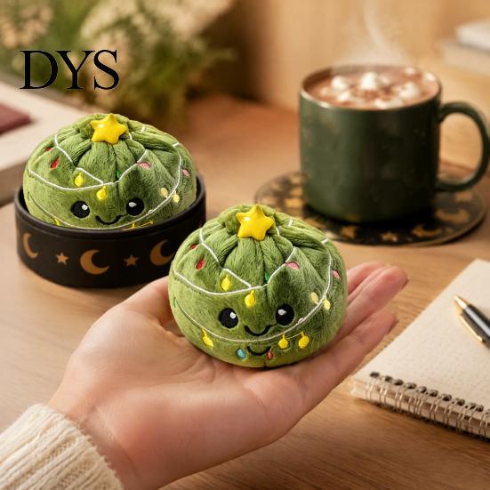 Steamed Bun Squeeze Toy Christmas Plush Dumpling Stress Relief Toy, Santa Claus Snowman Reindeer Toys Relaxation Sensory with Steamer Boredom
