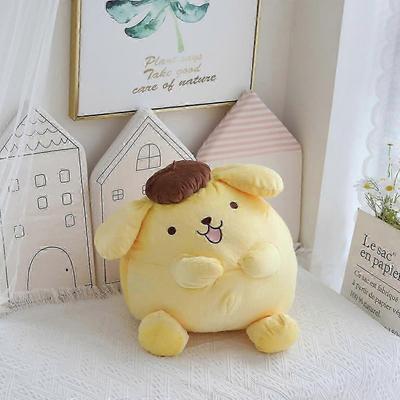 Pluszowe zabawki Pompompurin 40cm, Uroczy prezent dla dzieci, Super miękka pluszowa lalka Pom Pom Purin, Pluszowe zwierzątka do dekoracji pokoju