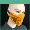 Stunning Mortal Kombat Scorpion Half Face Mask Crafted From Durable Resin For Cosplay Events