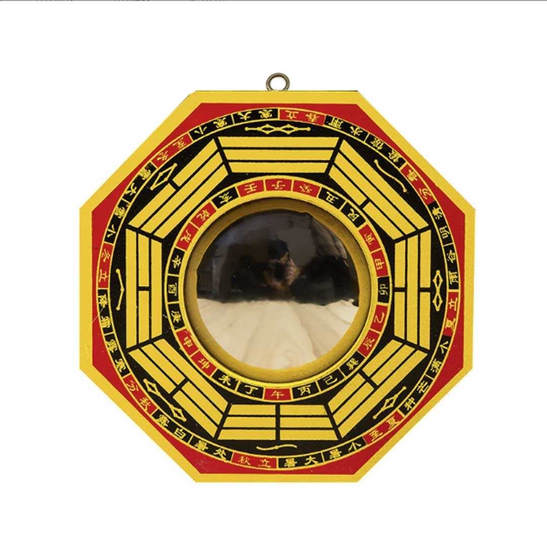

[AiO JAPAN] Octagonal Mirror, Bagua Mirror -Version 2- Concave Mirror, Gift, Small Gift, Present