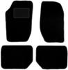 Black Velour Floor Mats For: Saab 900 I 0 (1978-1993)