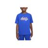 Dri-Fit T-Shirt Multi Sweat-Wicking Soft Comfortable Short Sleeve Kids Tops Royal-Blue FZ5315-480