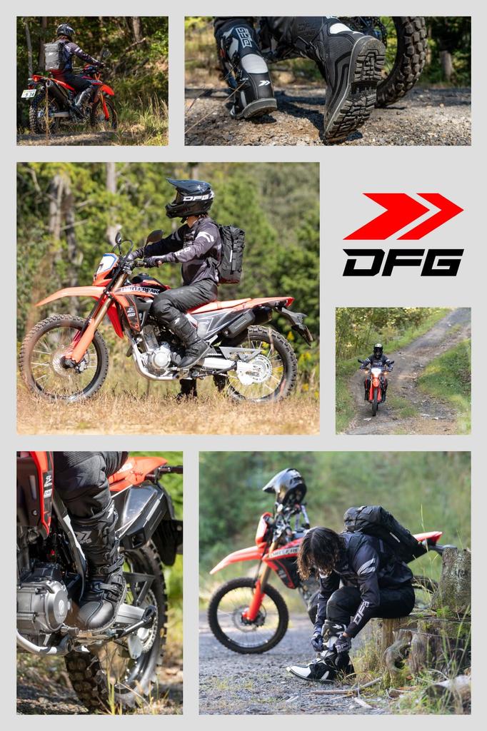 Dirt Freak DFG Flex Size Versatile for Everything from Serious To Wide and High Asian Quick Buckle for Easy Adjustable Strap A9948 2.0 Off-Road Boots,