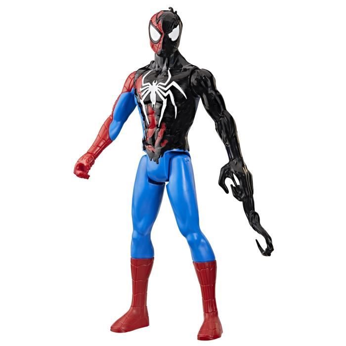 Figurine Spider-Man VenomVersus De 30 Cm, Titan Hero Series, Marvel Spider-Man VenomVersus, Dès 4 Ans