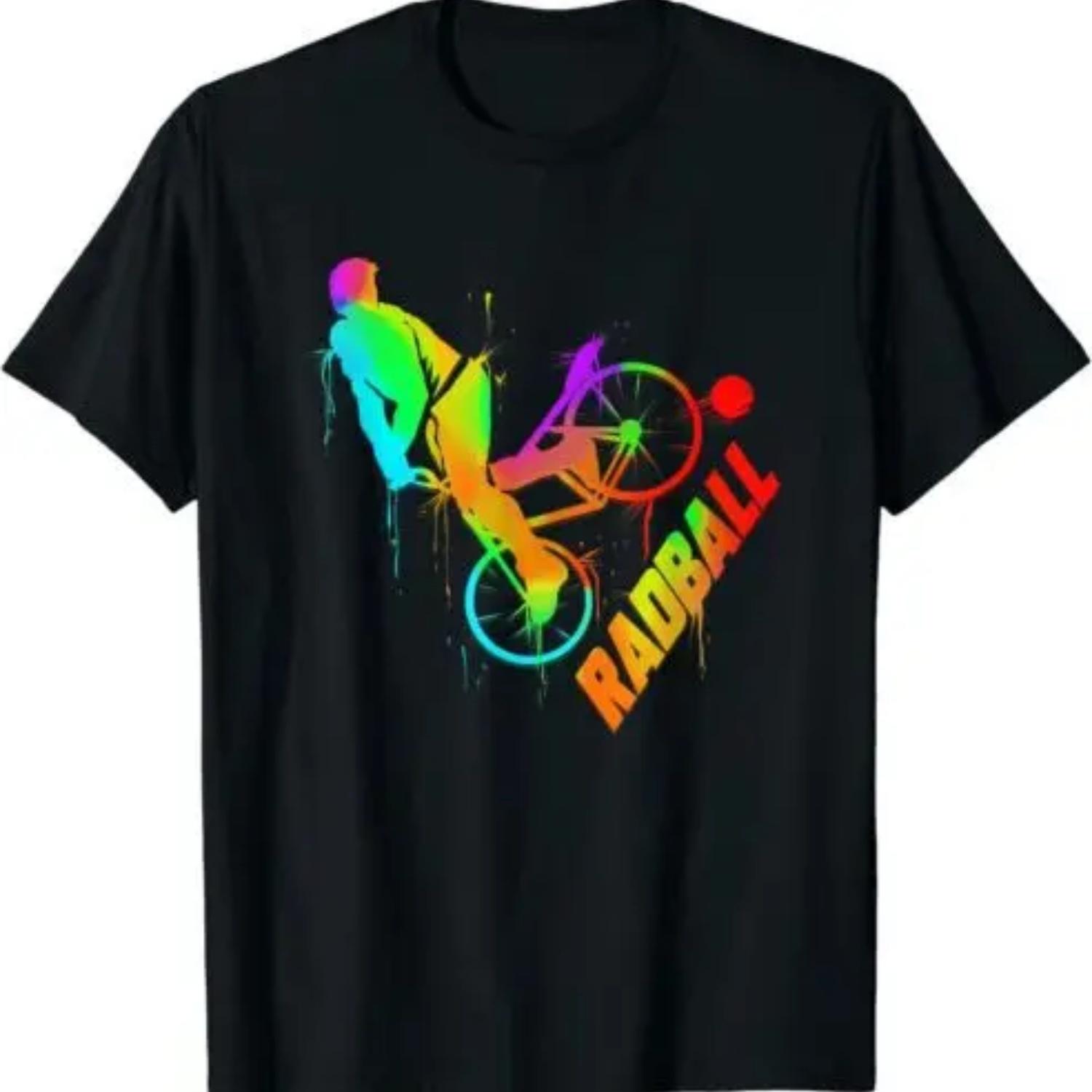 Neu Radball und Radballspieler Geschenk Premium T-shirt S чёрный