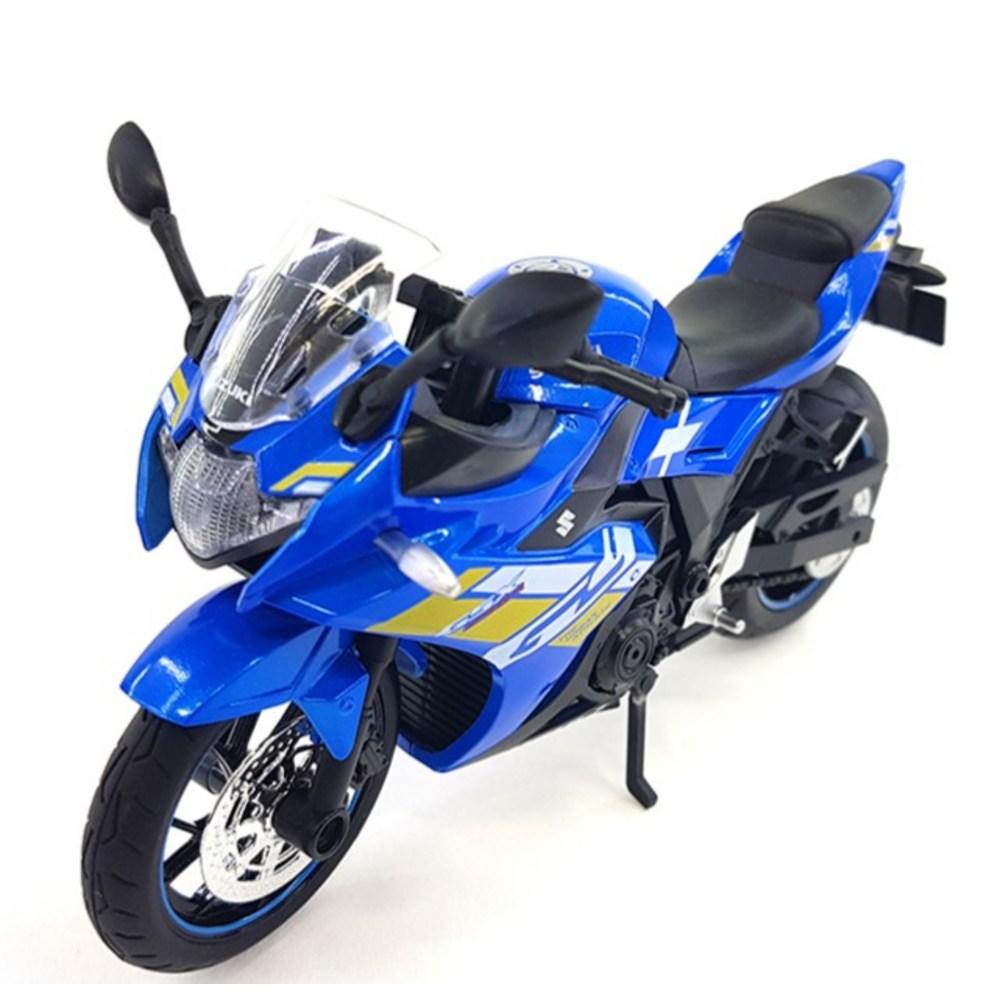MX MODEL 1:12 Scale Suzuki GSX250R Motorcycle Diecast Model, Blue (MXT116305BL)
