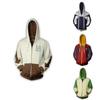Avatar The Last Airbender Hoodie Cosplay Costume With Bright Printed Graphic And Zipper Closure For Men Women And Teens