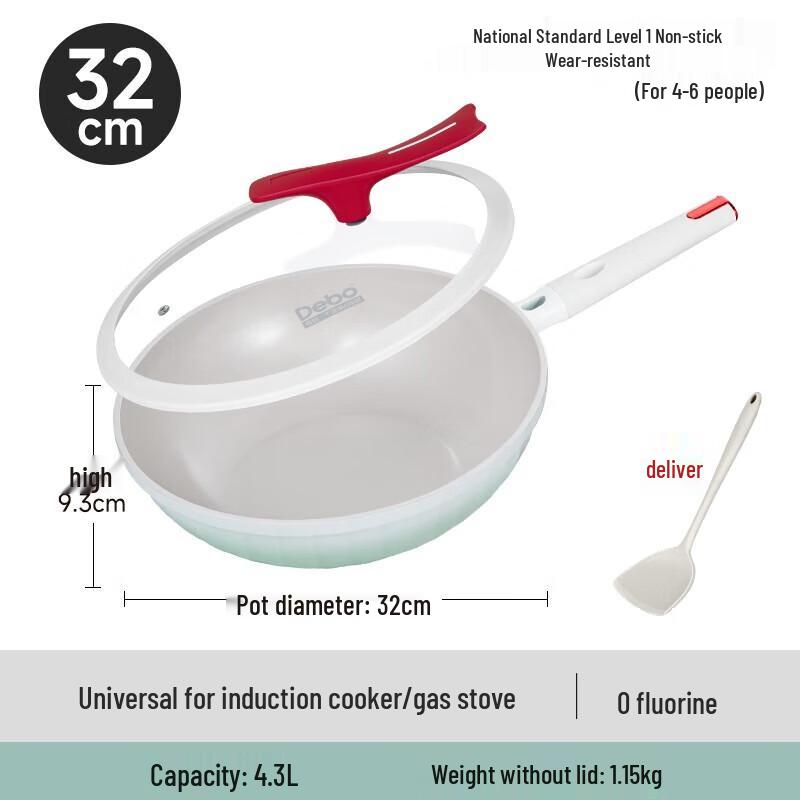 Debo Non-stick Aluminum Alloy Wok