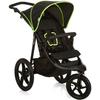HAUCK Poussette Tout Terrain 3 Roues Runner - Noir