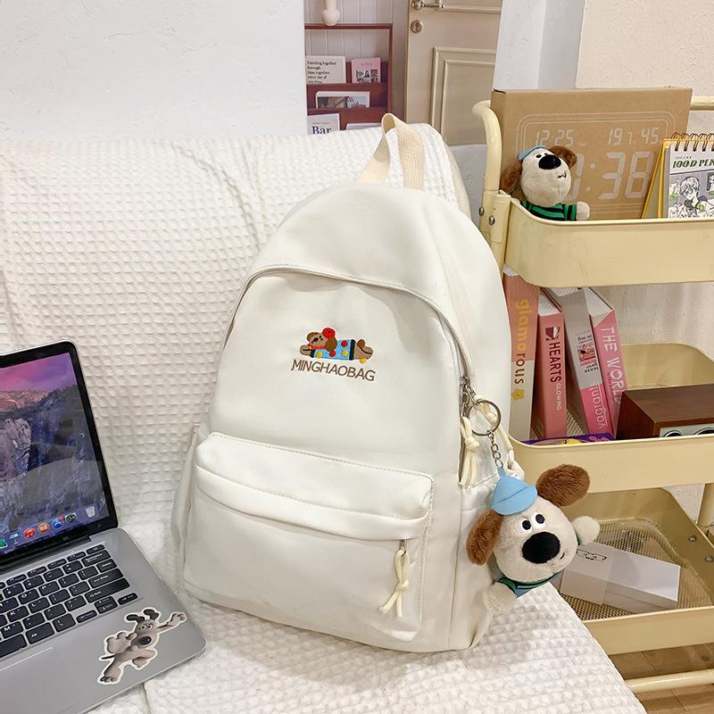 Fresh and Fresh High School College Backpack for Women New Trendy Versatile Backpack Large Capacity Ridge Protection Cute Backpack