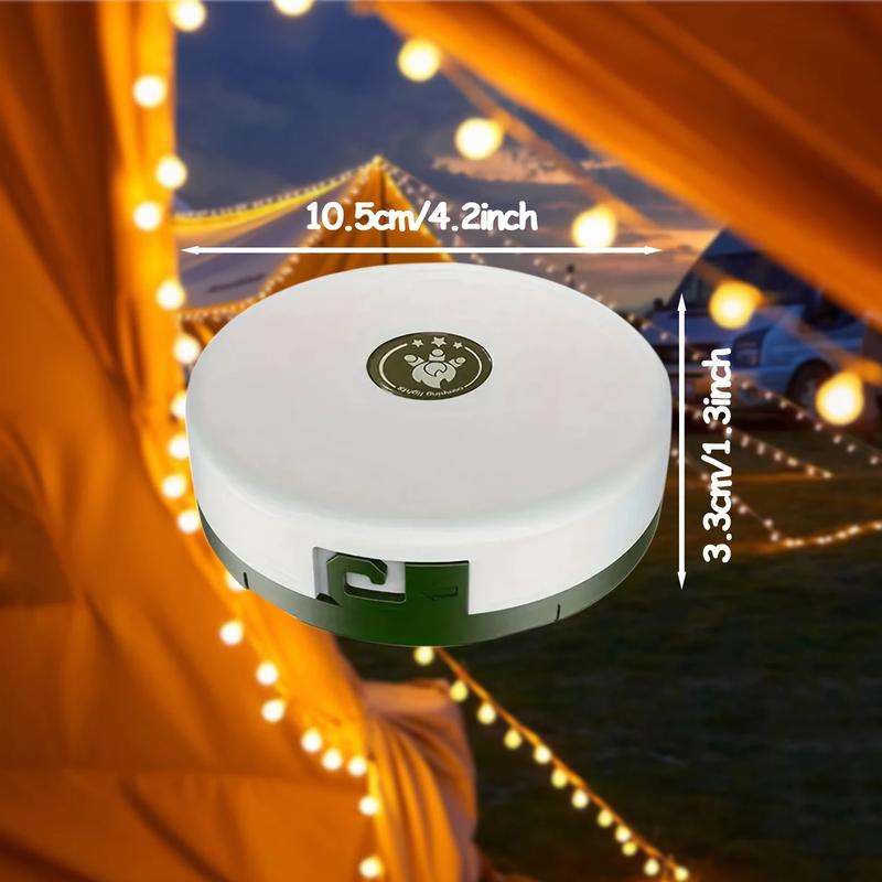 10M 100LED Camping Light Outdoor Waterproof USB Rechargeable Portable Camping String Lights,Fast Storage,Suitable For Tent Hiking