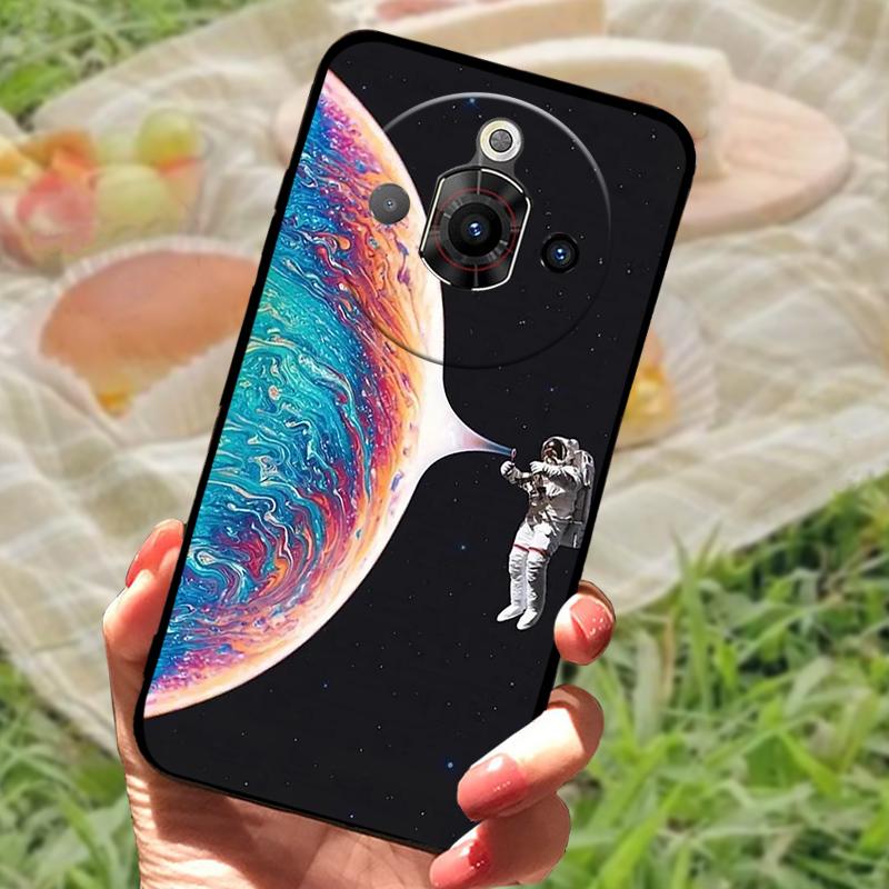 For ZTE Nubia Focus Pro Case Butterfly Pattern Printing Stylish Design Phone Protective Cover For Nubia Focus Pro 5G Funda