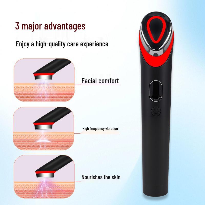 Portable Rechargeable Eye Massager with Red Light Therapy for Eye Care