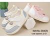 Frühlings- und Herbst-Farbblock-Mädchen-Skateschuhe mit quadratischer Spitze und Klettverschluss - Koreanischer Stil, lässig, weiche Sohle