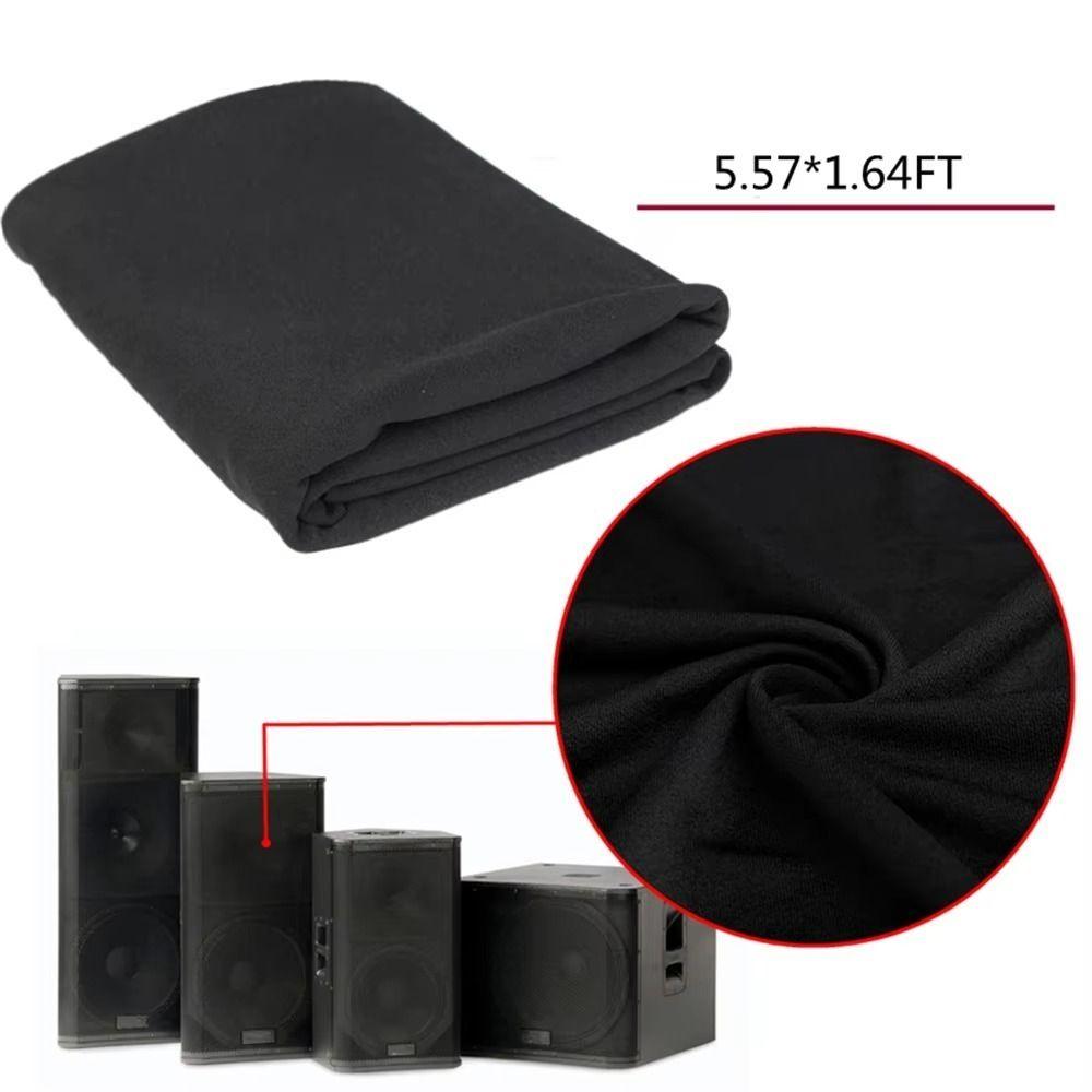 Anti-dust KTV Boxes Repair Black Speaker Mesh Cloth Breathable Anti-dust Speaker Grill Cloth Stereo Gille Fabric Home KTV