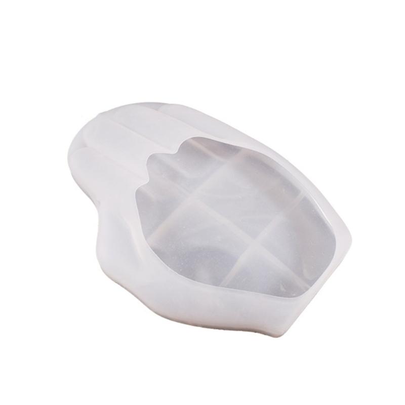 

Beautiful Resin Art Footprint /Palm Shape Silicone Tray Mold Soap Dish Epoxy Resin Silicone Mold Beautiful Resin Mold