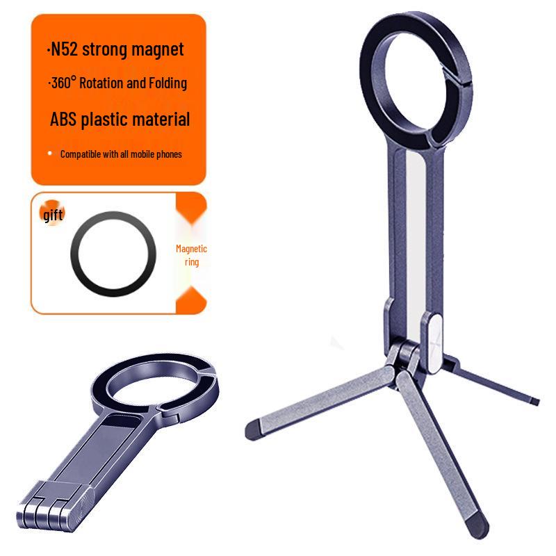 Portable Rotatable Aluminum Alloy Travel Stand for Airplane and Train Desks