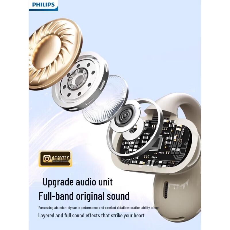 Philips Open-Ear Wireless Sports Bluetooth Headset