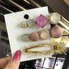 1Set Women Girls Elegant Pearls Hair Clips Sweet Headwear Hair Ornament Hairpins Barrettes Hairgrip Hair Accessories
