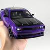 1:24 Dodge Challenger Hellcat Redeye Flash Version Alloy Metal Diecast Model American Muscle Car Computer Desktop Ornaments Gift
