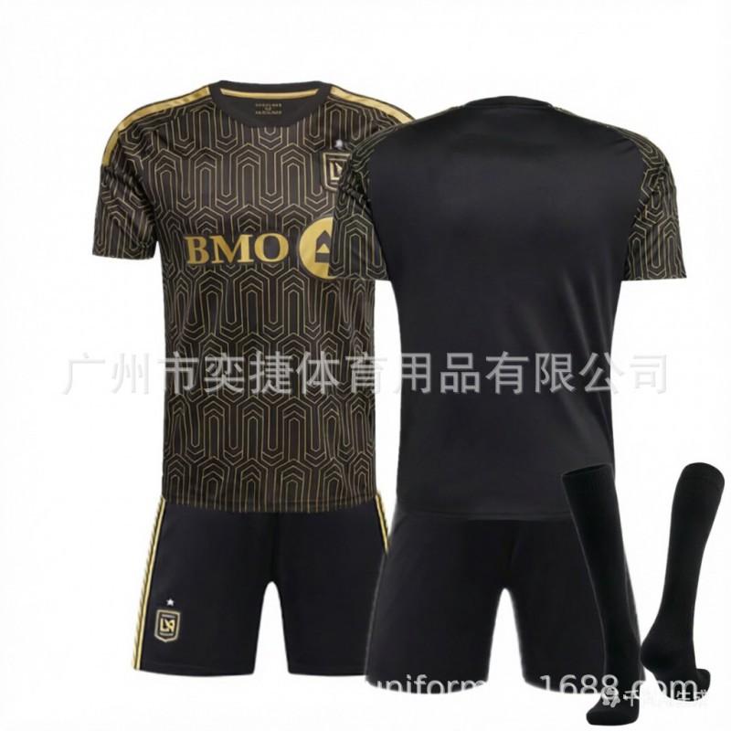 A2627 MLS Los Angeles FC Maillot Domicile Numéro 7 Fourni Par Sun Xinghui Football Enfant Adulte