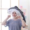 Soft Plush Fish Hat Party Costume Hat Unisex Dress Up Hat Photo Props