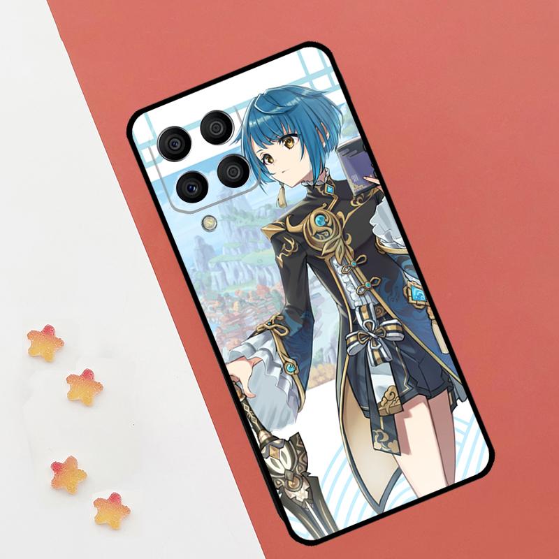 Genshin Impact Xingqiu For Samsung Galaxy M11 M21 M31 M13 M33 M35 M53 M55 M15 M14 M34 M54 M12 M32 M52 M06 M16 Case