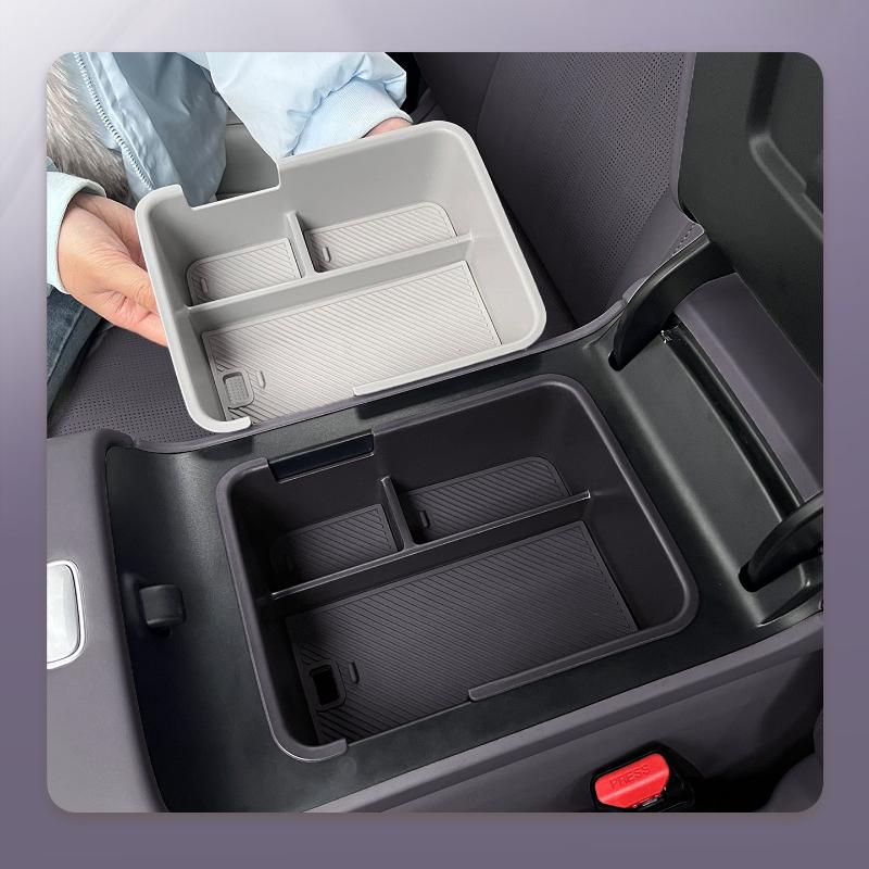For Leapmotor B10 2025 2026 Central Control Armrest Inner Storage Box Organizer Container Car Interior Accessories