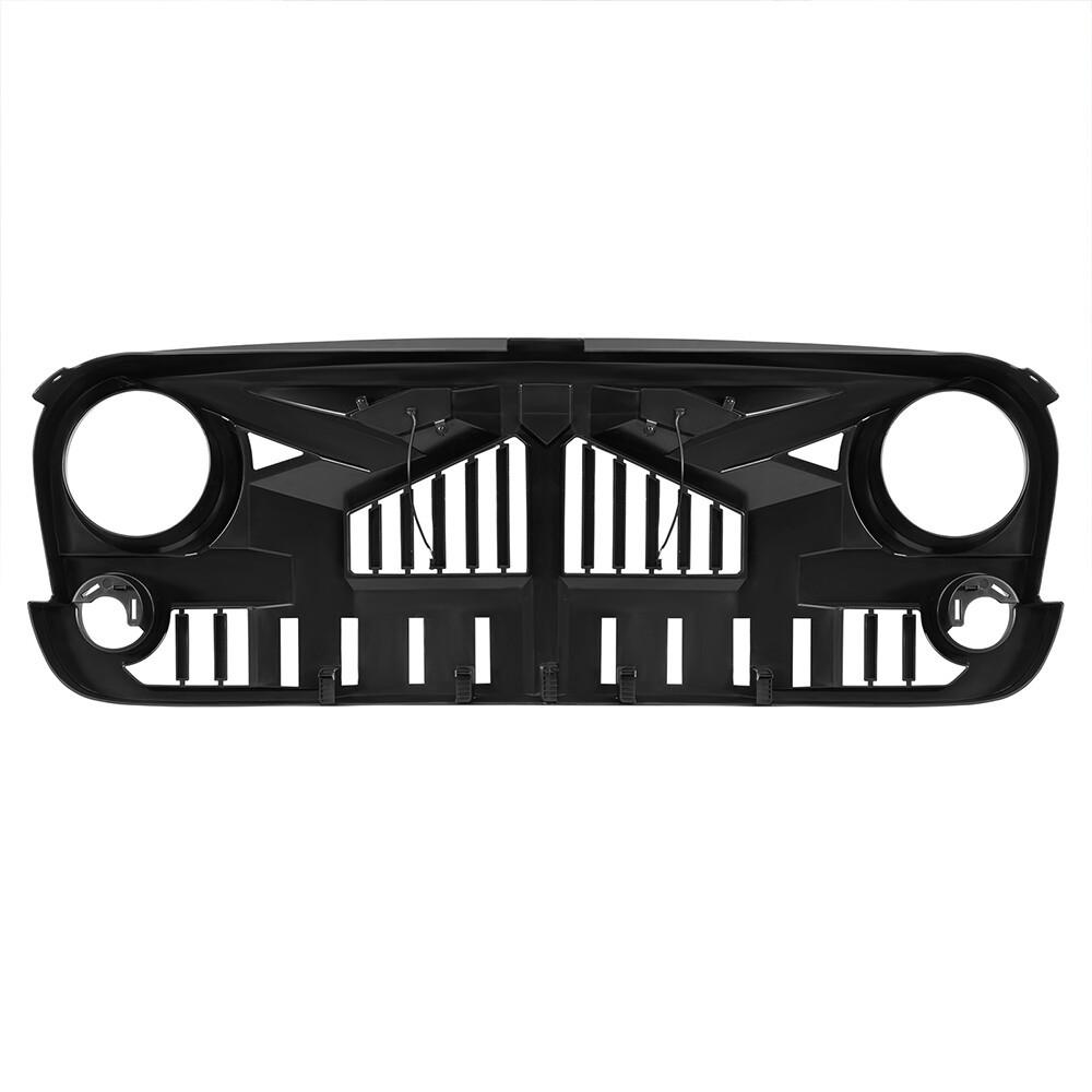 Cross-Border Modified Grille Accessories for 2007-2018 Jeep Wrangler JK - Imperial Indicator Style