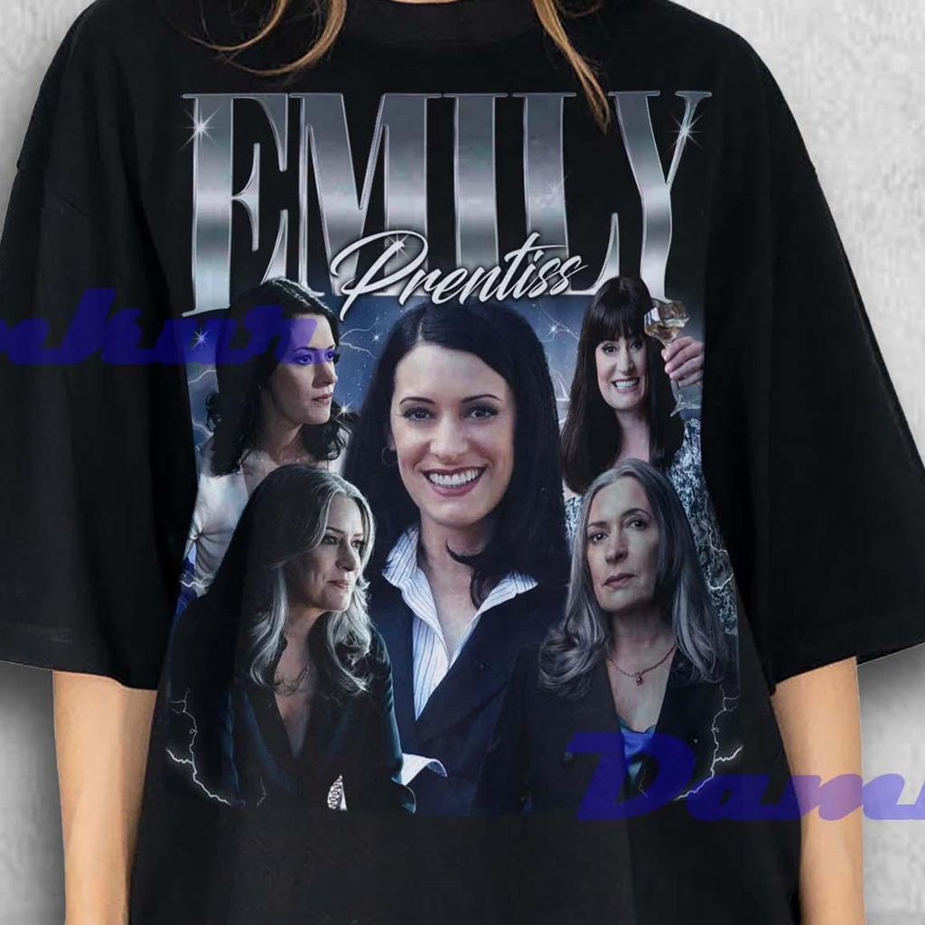 Emily Prentiss Shirt, Emily Prentiss Retro T-Shirt, Emily Prentiss T-Shirt, Emily Prentiss Fan-Shirts, Emily Prentiss Merch, Criminal Minds