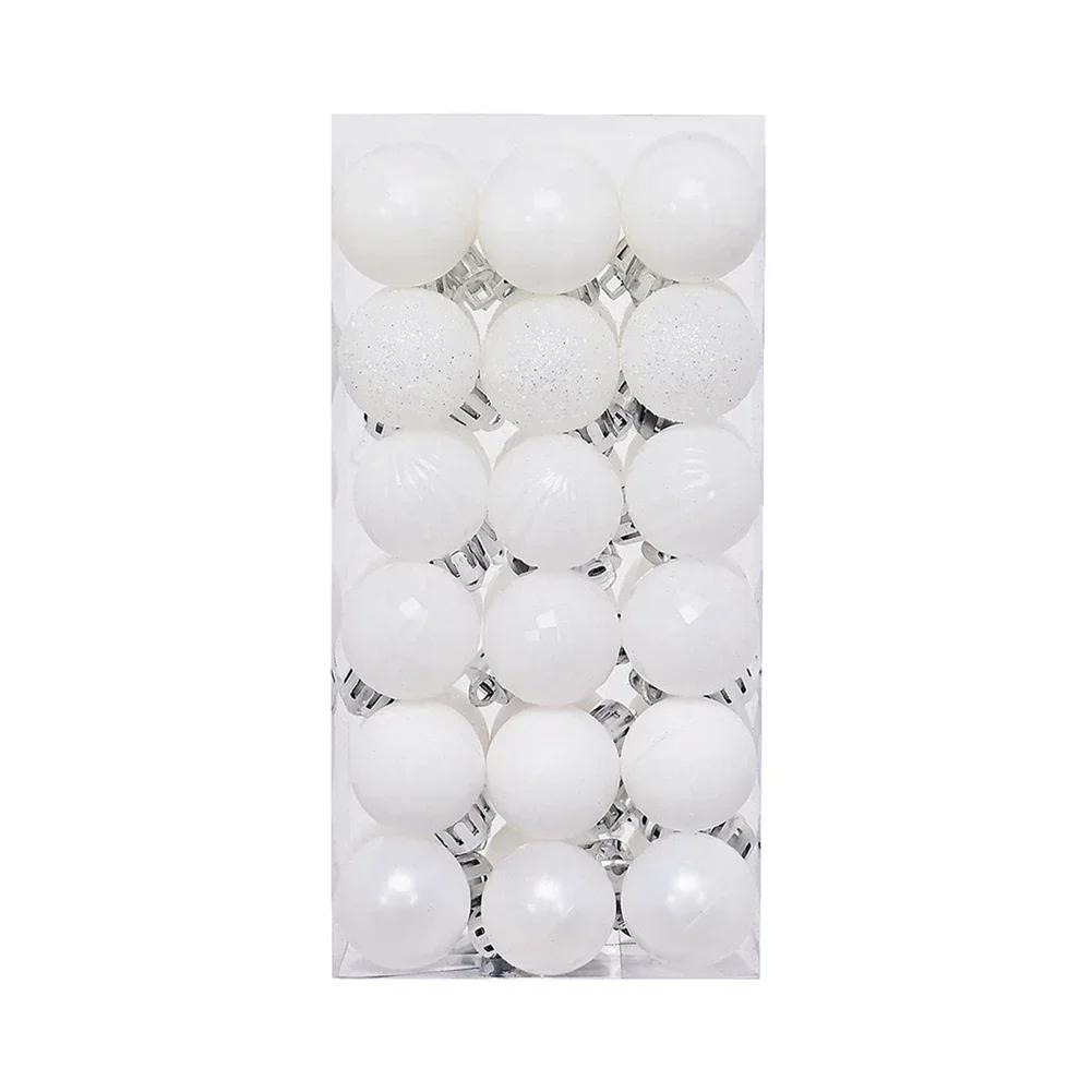 

36Pcs/Box 3cm Christmas Ball Decoration Xmas Tree Pendent Ornaments for Home Decor New Year Party Supplies Christmas Gifts