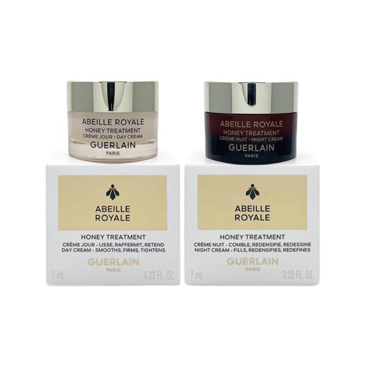 Guerlain Abeille Royale Honey Treatment Day & Night Cream 7ml Set Day Cream 7ml+Night Cream 7ml