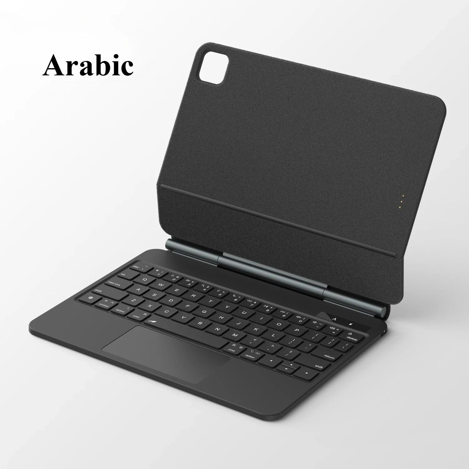 

Keyboard Case for IPad Air 11 M3 for IPad Air 11 Pro 11 Air 4 5 10.9 Pro 13 Trackpad Tablets Keyboard Cover Pro 11 2024 M4