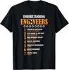 Understanding Engineers Lists Funny Engineer T- Shirt