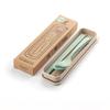 Eco-Friendly Wheat Straw Tableware Set: Portable Fork, Spoon, Chopsticks (3-Piece) + Cup, Bowl, Plate (6-Piece) - Ideal Promotional Gift
