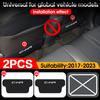 Per Toyota C-HR Tappetino Anti-sporco 1719 22 23 Fibra di Carbonio Accessori Posteriori Accessorio Interni Auto Tappetino Anti-calcio Sedile Tappetino Protettivo