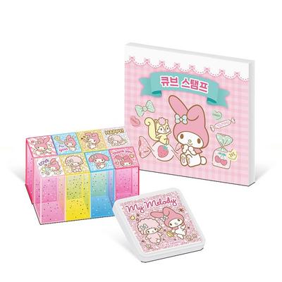 Dotty Dog Sanrio Characters Cube Stamp My Melody, Dotty Dog Κορεατικά δημοφιλή παιχνίδια