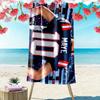 Drake Maye Print Beach Towel, Large Soft Quick Dry Towel for Beach Camping Swimming
