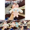 Cute Kuromi Cinnamonroll Rabbit Plush Toy Pendant Keychain Backpack Ornament Gift
