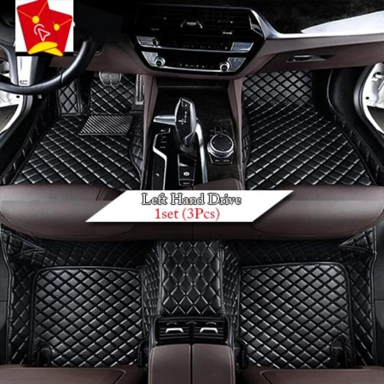 For Toyota Corolla 2014 2015 2016 2017 2018 Car Floor Mats Leather Carpets Custom Auto Interior Accessories